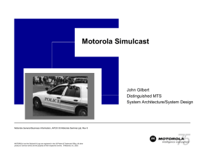 Motorola Simulcast