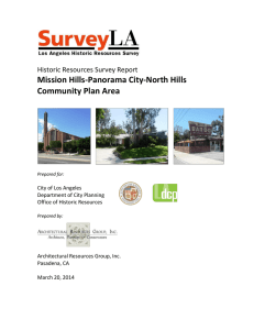 Mission Hills-Panorama City-North Hills Community Plan Area