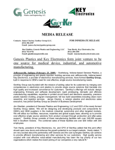 MEDIA RELEASE - Key Electronics, Inc