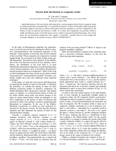 Electric-field distribution in composite media