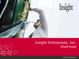 Insight Enterprises, Inc. Overview