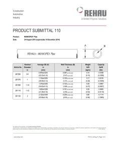PRODUCT SUBMITTAL 110