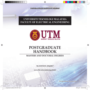 postgraduate handbook 2016 2017.indd - Faculty Home