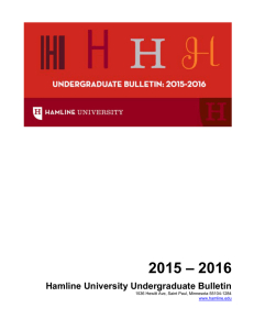 Downloadable 2015-2016 Undergraduate Bulletin
