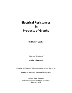 Electrical Resistances in Products of Graphs