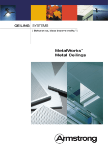 MetalWorks™ Metal Ceilings - Armstrong World Industries