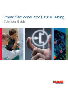 See the power semiconductor device testing solutions guide