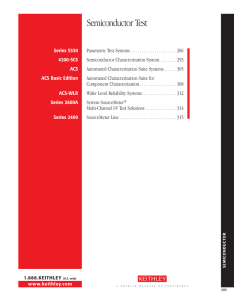 Semiconductor Test - Nortelco Electronics Sverige