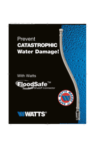 Prevent CATASTROPHIC Water Damage!