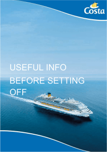 Useful information - Vacation Cruise Packages, Cruise Vacation