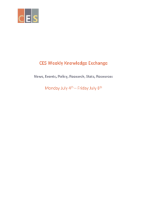 to read the CES Knowledge Exchange