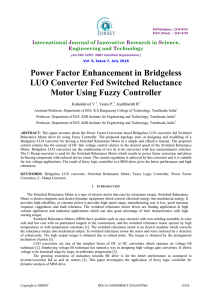 Power Factor Enhancement in Bridgeless LUO Converter