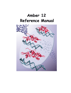 Amber 12 Reference Manual