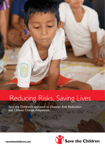 Reducing Risks, Saving Lives