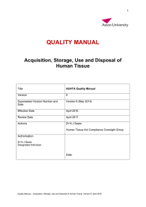 quality manual - Aston University