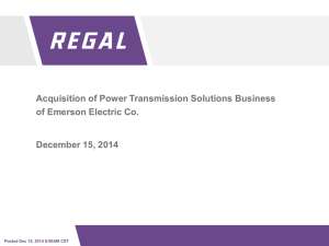 Acquisition of Power Transmission Solutions