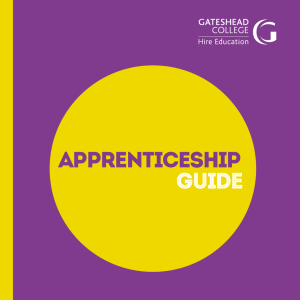 View our Apprenticeship Guide