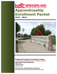 Apprenticeship Enrollment Packet