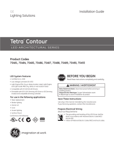 LED Tetra Contour