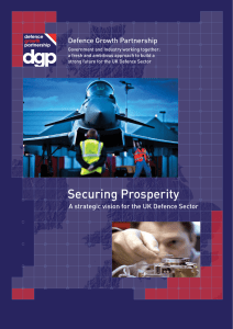 Defence Growth Partnership: Securing Prosperity