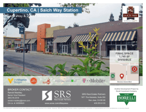 Cupertino, CA | Saich Way Station