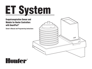 ET System - Hunter Industries