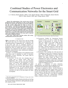 Combined Studies of Power Electronics and Communication
