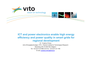 ICT and power electronics enable high energy efficiency and power