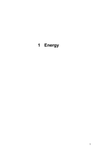 1 Energy