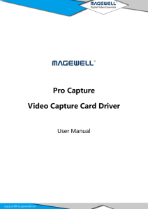 Pro Capture Video Capture Card Driver