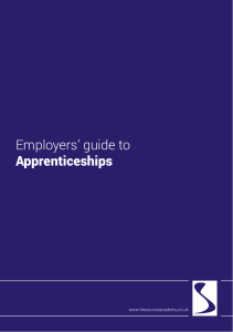 Employers` guide to Apprenticeships