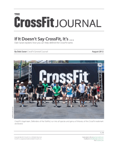 If It Doesn`t Say CrossFit, It`s …