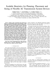 Scalable Heuristics for Planning, Placement and Sizing of Flexible