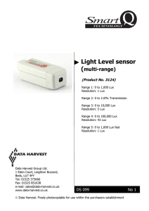 Light Level sensor