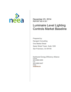 Luminaire Level Lighting Controls Market Baseline