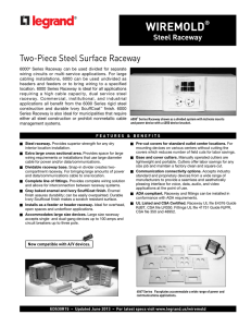 Two-Piece Steel Surface Raceway