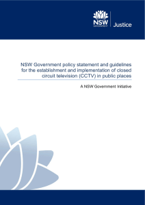 NSW Government policy statement and guidelines for the