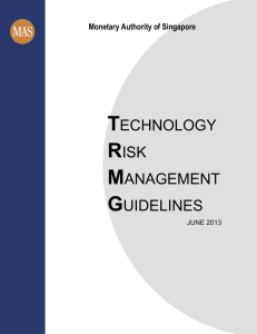 Technology Risk Management Guidelines