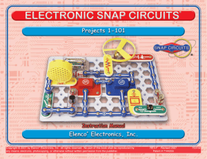 Snap Circuits Projects 1-101