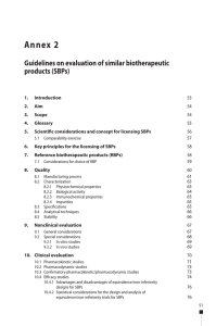 Guidelines on evaluation of similar