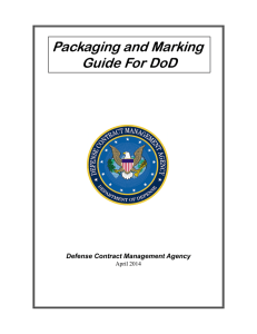 Packaging and Marking Guide For DoD - Mil
