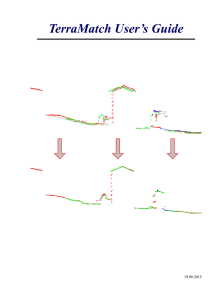 TerraMatch User`s Guide