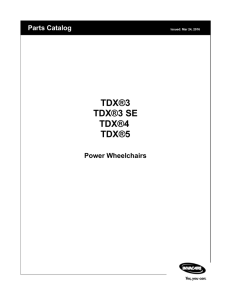 TDX3/TDX3 SE/TDX4/TDX5