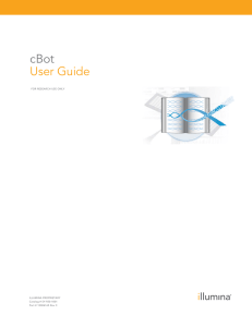 cBot User Guide