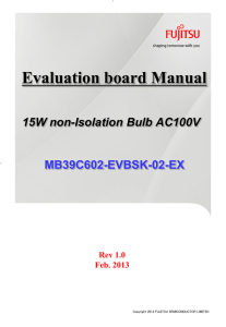 Evaluation board Manual