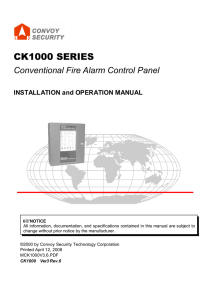 CK1000 Fire Alarm Control Panel - Expert in Fire Alarm System