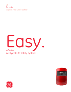 Brochure 84100-0002 -- Vigilant V-Series Intelligent Fire Alarm