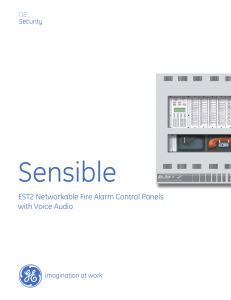 Brochure -- EST2 Fire Alarm Control Panels