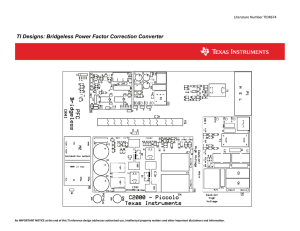 Bridgeless Power Factor Correction Converter PCB Layout Design