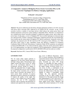 A Comparative Analysis of Bridgeless Power Factor Correction (Pfc